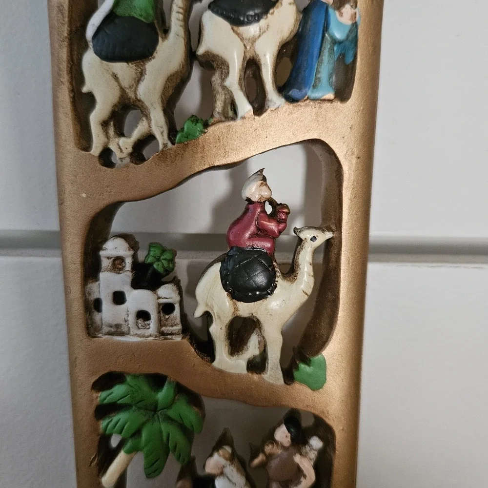 Nativity Wall Cross Made in China Christmas‎ Religious Decor 12